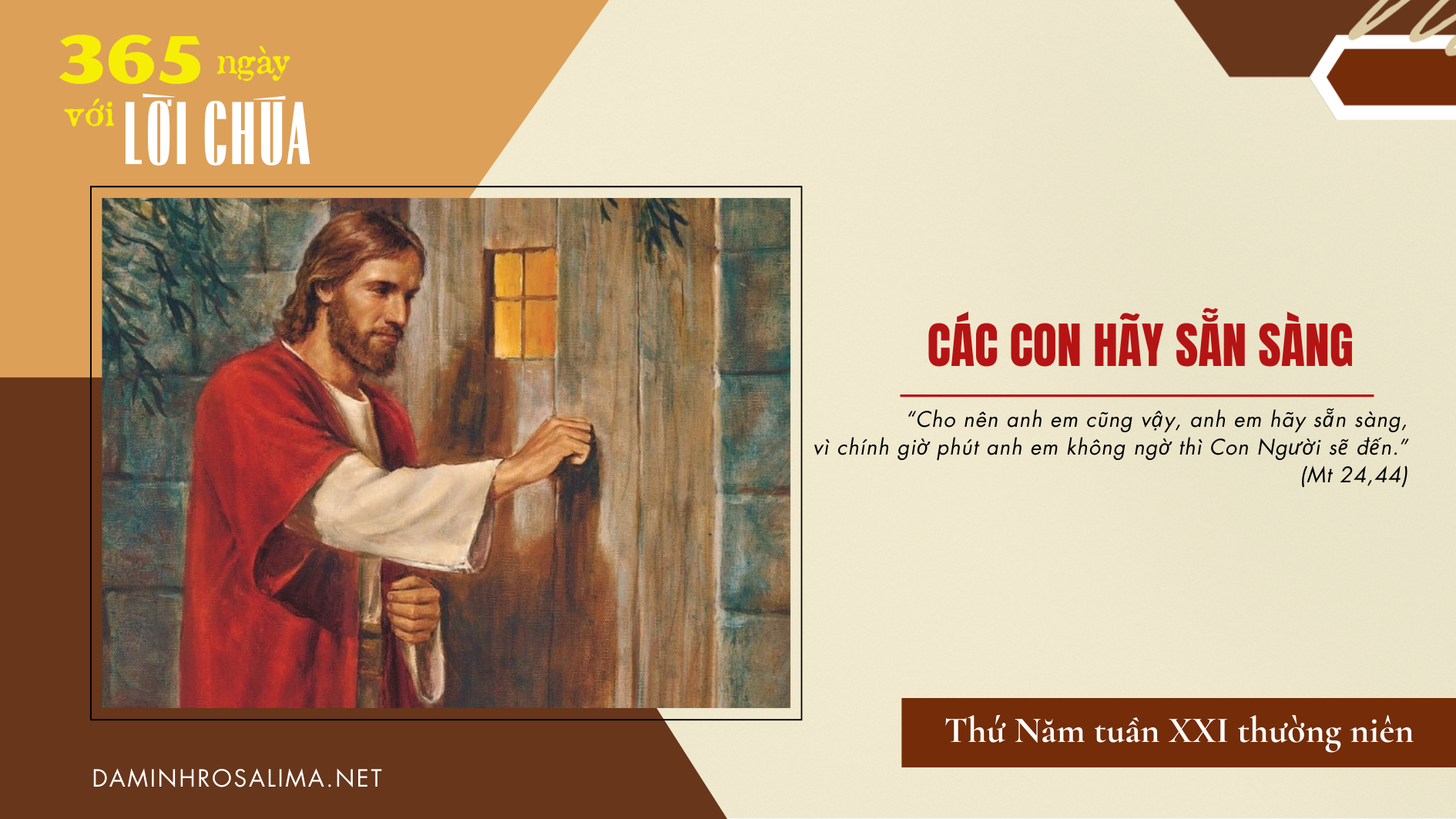 Thứ Năm tuần XXI thường niên